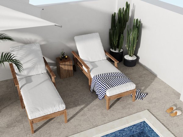 Les coussins de bain de soleil parfaits pour une détente sous le soleil